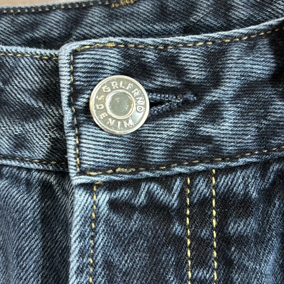 GRLFRND The Helena High Rise Straight Leg Jeans Blue Size 27 - Picture 5 of 15